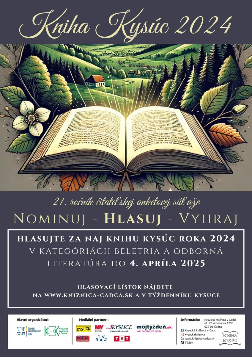 Kniha Kysúc 2024