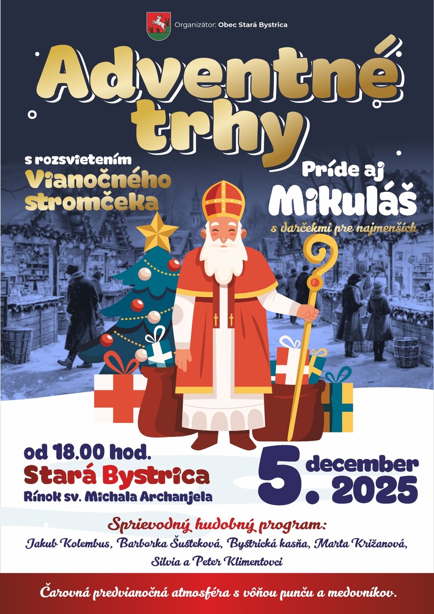 let adventne trhy stara bystrica 2025