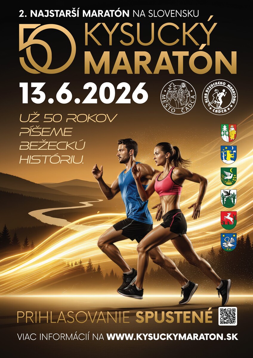 Maraton 2026 logá obcí