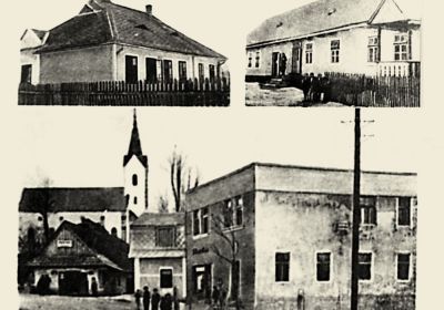 Baťa, ľudová škola, hostinec