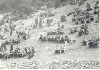 I. púť do Senkova v roku 1950