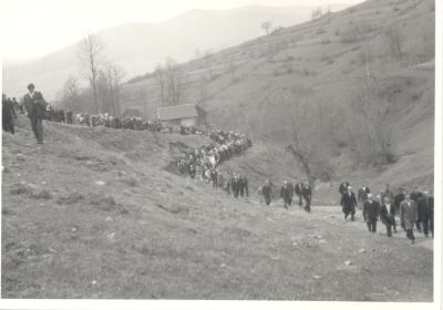 I. púť do Senkova v roku 1950